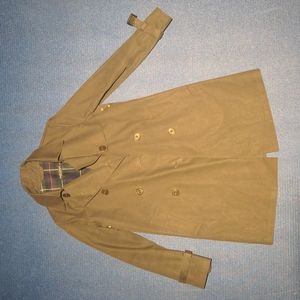 Francis Campelli Mackintosh Women's Trench Coat (Small, Black, Waterproof!)